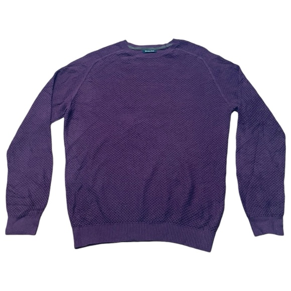 Burgundy Massimo Dutti Knitted Sweater (L) - Picture 3 of 8